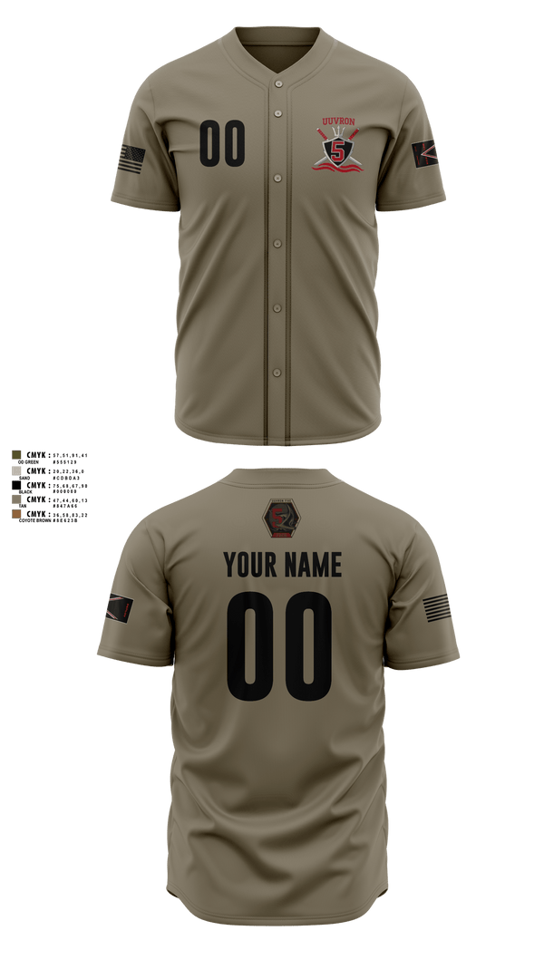 Full Button Softball Jersey, UUVRON 5, Navy, Teamtime, Team time, sublimation, custom sports apparel, team uniforms, spirit wear, spiritwear, sports uniforms, custom shirts, team store, custom team store, fundraiser sports, apparel fundraiser