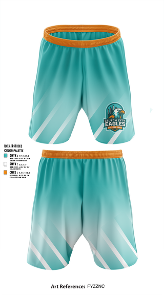 Athletic Shorts With Pockets, ClutchCity Collrgr Prep, , Teamtime, Team time, sublimation, custom sports apparel, team uniforms, spirit wear, spiritwear, sports uniforms, custom shirts, team store, custom team store, fundraiser sports, apparel fundraiser
