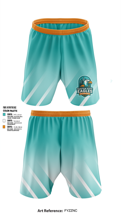 Clutch City College Prep   Athletic Shorts With Pockets - 5