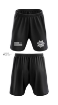 Coalinga Police Department Athletic Shorts With Pockets - 21