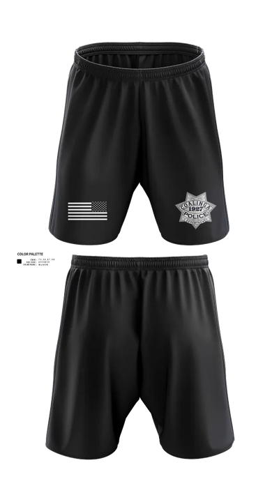 Coalinga Police Department Athletic Shorts With Pockets - 21