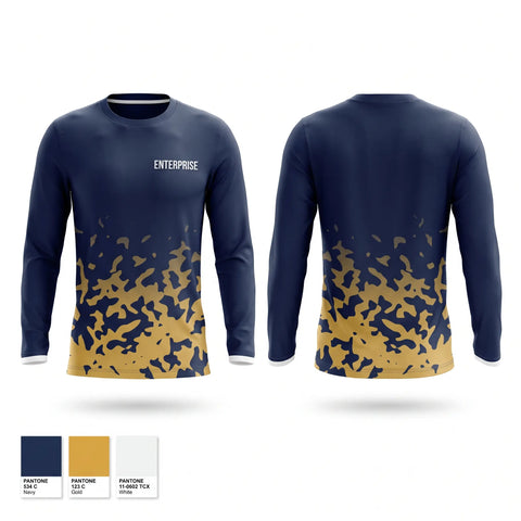 Long Sleeve Performance Shirt, Enterprise, Baseball, Teamtime, Team time, sublimation, custom sports apparel, team uniforms, spirit wear, spiritwear, sports uniforms, custom shirts, team store, custom team store, fundraiser sports, apparel fundraiser
