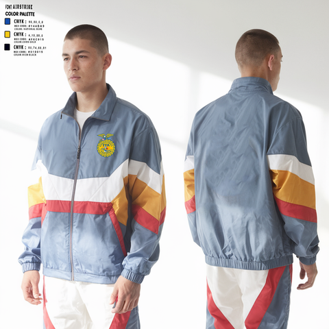 Windbreaker, North Decatur FFA, Spirit Store, Teamtime, Team time, sublimation, custom sports apparel, team uniforms, spirit wear, spiritwear, sports uniforms, custom shirts, team store, custom team store, fundraiser sports, apparel fundraiser