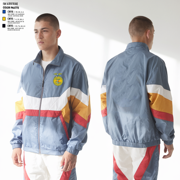 Windbreaker, North Decatur FFA, Spirit Store, Teamtime, Team time, sublimation, custom sports apparel, team uniforms, spirit wear, spiritwear, sports uniforms, custom shirts, team store, custom team store, fundraiser sports, apparel fundraiser
