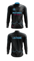 Mountain Range HS Flag Football Quarter Zip Jacket - 3