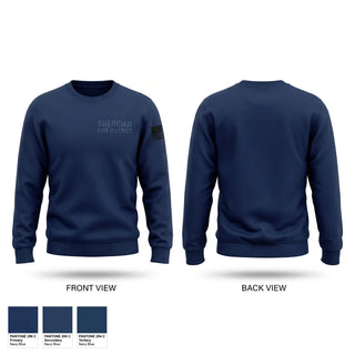 Crew Neck Sweatshirt, Sheridan fire district, Fire Department, Teamtime, Team time, sublimation, custom sports apparel, team uniforms, spirit wear, spiritwear, sports uniforms, custom shirts, team store, custom team store, fundraiser sports, apparel fundraiser