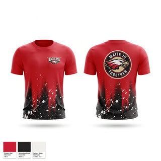 Short Sleeve Performance Shirt, Maize Jr Eagles, , Teamtime, Team time, sublimation, custom sports apparel, team uniforms, spirit wear, spiritwear, sports uniforms, custom shirts, team store, custom team store, fundraiser sports, apparel fundraiser