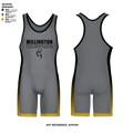 Millington Trojans 8159224 Wrestling Singlet - 2