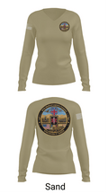 387th Medical Logistics Company 26711800 Women's Long Sleeve V-neck Shirt - 97