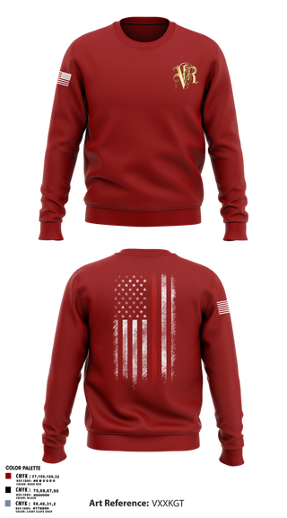 Crew Neck Sweatshirt, Venice Fire, Fire Department, Teamtime, Team time, sublimation, custom sports apparel, team uniforms, spirit wear, spiritwear, sports uniforms, custom shirts, team store, custom team store, fundraiser sports, apparel fundraiser