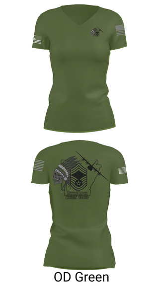 Womens Short Sleeve Vneck Shirt, LRAFB Chiefs Group, , Teamtime, Team time, sublimation, custom sports apparel, team uniforms, spirit wear, spiritwear, sports uniforms, custom shirts, team store, custom team store, fundraiser sports, apparel fundraiser