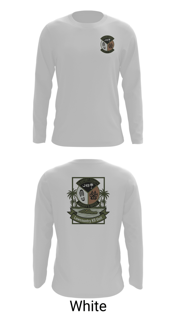 Long Sleeve Performance Shirt, Lowcountry K-9 Unit, Police, Teamtime, Team time, sublimation, custom sports apparel, team uniforms, spirit wear, spiritwear, sports uniforms, custom shirts, team store, custom team store, fundraiser sports, apparel fundraiser