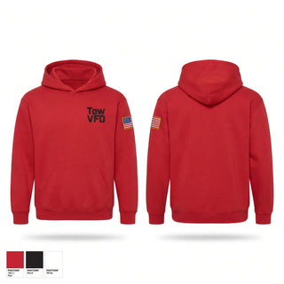 Hoodie, Tow VFD, Fire Department, Teamtime, Team time, sublimation, custom sports apparel, team uniforms, spirit wear, spiritwear, sports uniforms, custom shirts, team store, custom team store, fundraiser sports, apparel fundraiser
