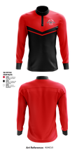 Dalton Junior High School Swimming 21806077 Quarter Zip Jacket - 1