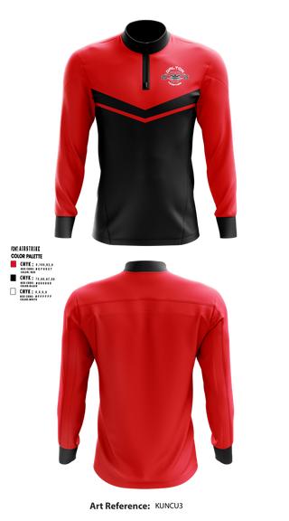 Quarter Zip Jacket, Dalton Junior High School Swimming, Swimming, Teamtime, Team time, sublimation, custom sports apparel, team uniforms, spirit wear, spiritwear, sports uniforms, custom shirts, team store, custom team store, fundraiser sports, apparel fundraiser