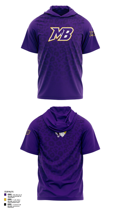 Mo Better Jaguars Short Sleeve Performance Shirt With Hood - 6