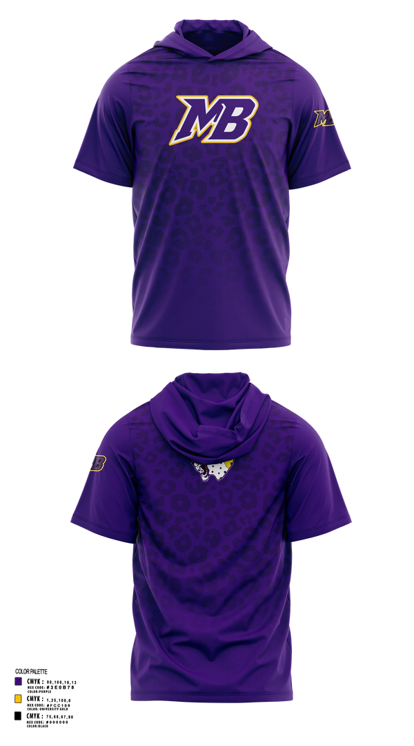 Mo Better Jaguars Short Sleeve Performance Shirt With Hood - 6