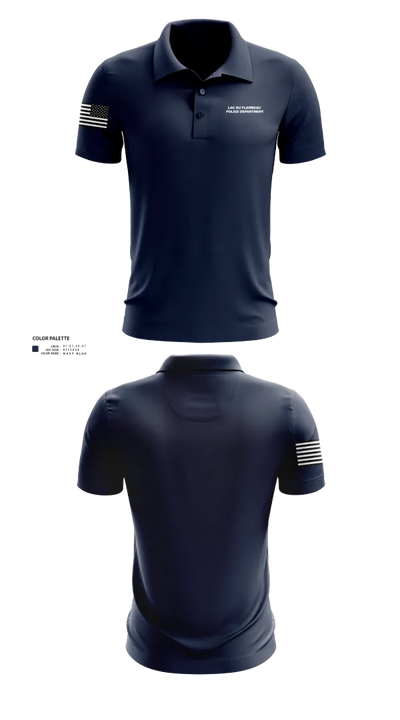 Lac du Flambeau Police Department 95153004 Short Sleeve Performance Polo - 22