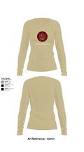 Intelligence Support Battalion 57442174 Women's Long Sleeve V-neck Shirt - 82