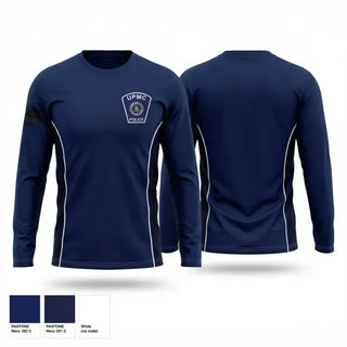 Long Sleeve Performance Shirt, University of Pittsburgh Medical Center, UPMC, Police, Teamtime, Team time, sublimation, custom sports apparel, team uniforms, spirit wear, spiritwear, sports uniforms, custom shirts, team store, custom team store, fundraiser sports, apparel fundraiser