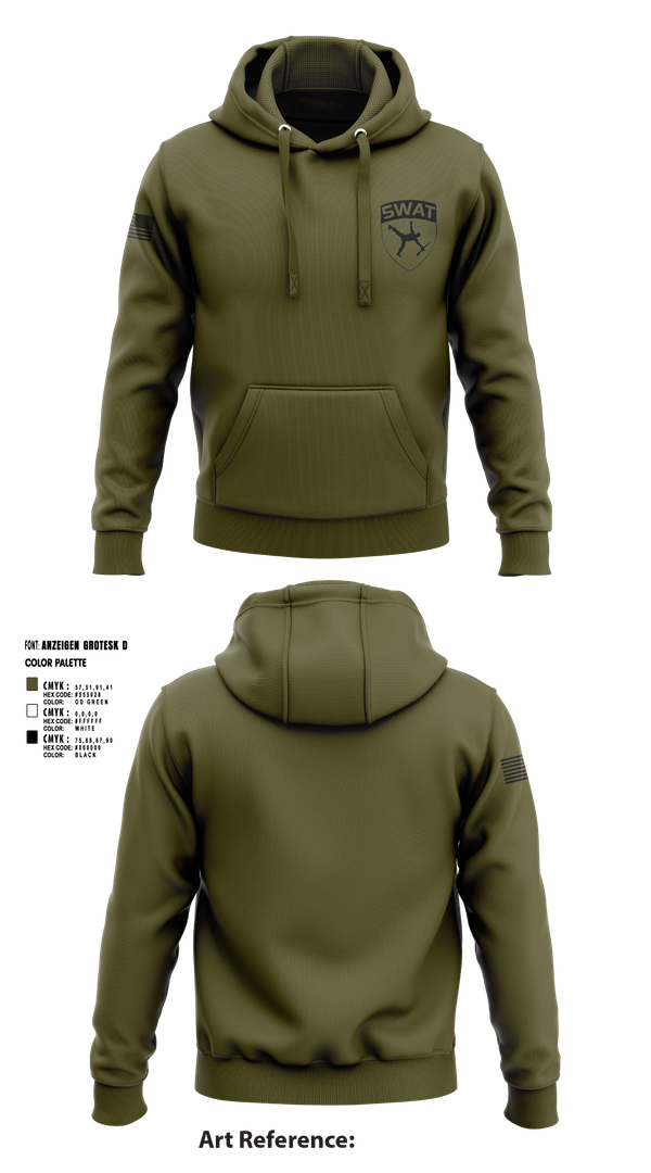 Hoodie, SWAT, , Teamtime, Team time, sublimation, custom sports apparel, team uniforms, spirit wear, spiritwear, sports uniforms, custom shirts, team store, custom team store, fundraiser sports, apparel fundraiser