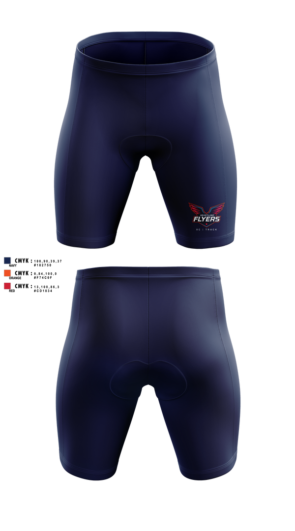 Mens Compression Shorts, Heartland Flyers, Track & Field, Teamtime, Team time, sublimation, custom sports apparel, team uniforms, spirit wear, spiritwear, sports uniforms, custom shirts, team store, custom team store, fundraiser sports, apparel fundraiser