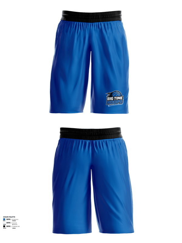 Mens Basketball Shorts, Big Time Hoops, Men's Basketball, Teamtime, Team time, sublimation, custom sports apparel, team uniforms, spirit wear, spiritwear, sports uniforms, custom shirts, team store, custom team store, fundraiser sports, apparel fundraiser