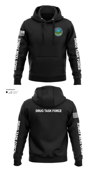 Hoodie, Pine to Prairie Drug Task Force, Police, Teamtime, Team time, sublimation, custom sports apparel, team uniforms, spirit wear, spiritwear, sports uniforms, custom shirts, team store, custom team store, fundraiser sports, apparel fundraiser
