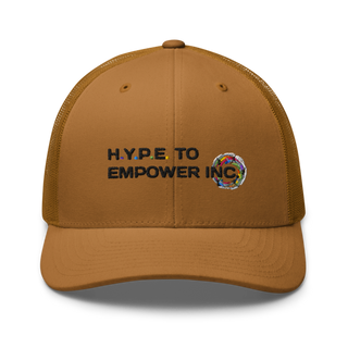 H.Y.P.E. to Empower, Inc. Retro Trucker Hat | Yupoong 6606