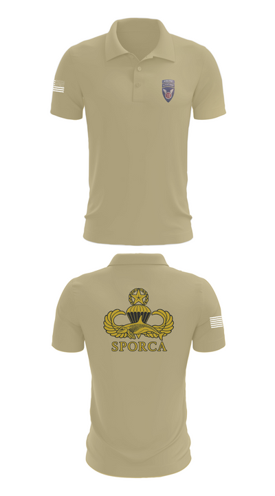 HHC, 725th BSB, 2/11 ABN 60450705 Short Sleeve Performance Polo - 87