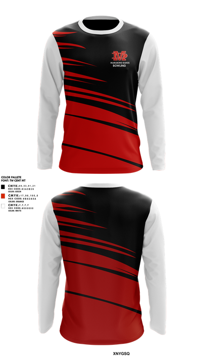 Marlboro Dukes 19231300 Long Sleeve Performance Shirt 2