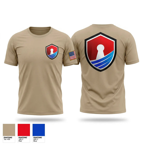 Old School Cotton Feel Shirt, Elite Tactical Security, Police, Teamtime, Team time, sublimation, custom sports apparel, team uniforms, spirit wear, spiritwear, sports uniforms, custom shirts, team store, custom team store, fundraiser sports, apparel fundraiser