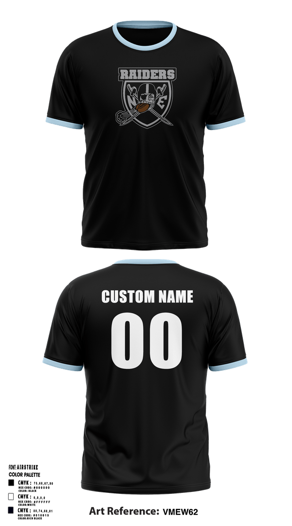 Short Sleeve Rash Guard Shirt, NE Raiders, , Teamtime, Team time, sublimation, custom sports apparel, team uniforms, spirit wear, spiritwear, sports uniforms, custom shirts, team store, custom team store, fundraiser sports, apparel fundraiser
