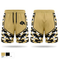 Buffalo Bison Athletic Shorts With Pockets - 1