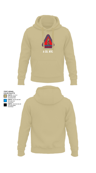 Hoodie, A Co, NYC, , Teamtime, Team time, sublimation, custom sports apparel, team uniforms, spirit wear, spiritwear, sports uniforms, custom shirts, team store, custom team store, fundraiser sports, apparel fundraiser
