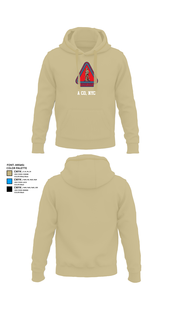 Hoodie, A Co, NYC, , Teamtime, Team time, sublimation, custom sports apparel, team uniforms, spirit wear, spiritwear, sports uniforms, custom shirts, team store, custom team store, fundraiser sports, apparel fundraiser