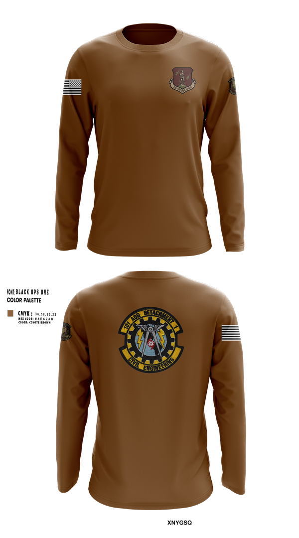 Long Sleeve Performance Shirt, DET 1 CE, , Teamtime, Team time, sublimation, custom sports apparel, team uniforms, spirit wear, spiritwear, sports uniforms, custom shirts, team store, custom team store, fundraiser sports, apparel fundraiser