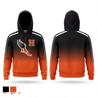 Hoodie, Hastings Tigers, Track & Field, Teamtime, Team time, sublimation, custom sports apparel, team uniforms, spirit wear, spiritwear, sports uniforms, custom shirts, team store, custom team store, fundraiser sports, apparel fundraiser