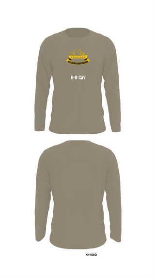 Long Sleeve Performance Shirt, 6-8 CAV, , Teamtime, Team time, sublimation, custom sports apparel, team uniforms, spirit wear, spiritwear, sports uniforms, custom shirts, team store, custom team store, fundraiser sports, apparel fundraiser