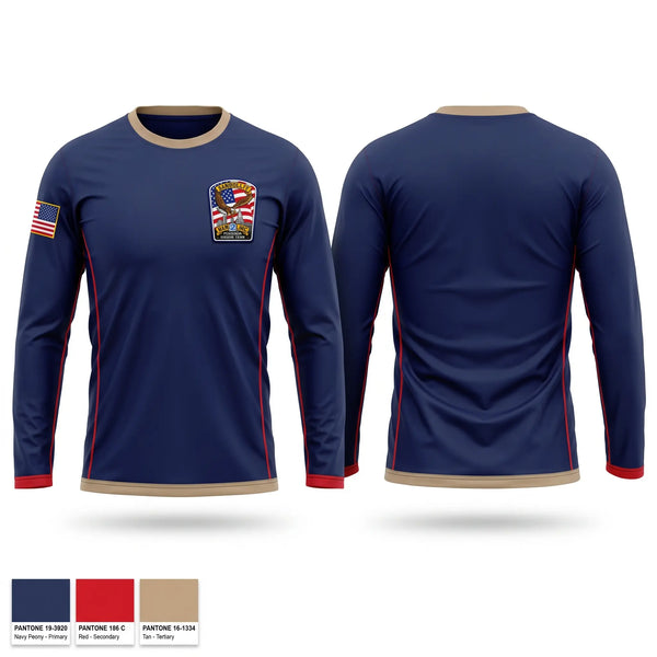Long Sleeve Performance Shirt, Rescue 2, Fire Department, Teamtime, Team time, sublimation, custom sports apparel, team uniforms, spirit wear, spiritwear, sports uniforms, custom shirts, team store, custom team store, fundraiser sports, apparel fundraiser