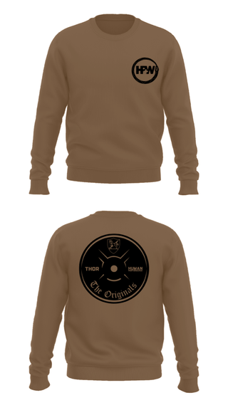 Crew Neck Sweatshirt, 10th Special Forces HPW, , Teamtime, Team time, sublimation, custom sports apparel, team uniforms, spirit wear, spiritwear, sports uniforms, custom shirts, team store, custom team store, fundraiser sports, apparel fundraiser