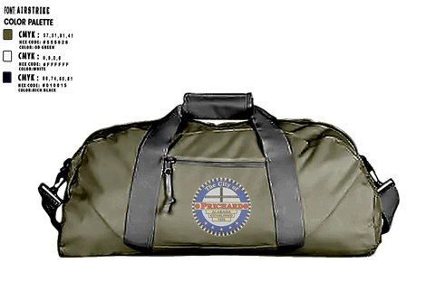 Duffle Bag, Prichard Police Department, Police, Teamtime, Team time, sublimation, custom sports apparel, team uniforms, spirit wear, spiritwear, sports uniforms, custom shirts, team store, custom team store, fundraiser sports, apparel fundraiser