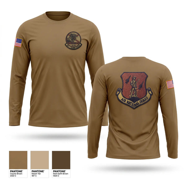 Long Sleeve Performance Shirt, 125th OG Det 1, Air Force, Teamtime, Team time, sublimation, custom sports apparel, team uniforms, spirit wear, spiritwear, sports uniforms, custom shirts, team store, custom team store, fundraiser sports, apparel fundraiser