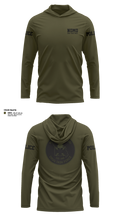 North Missouri Drug Task Force 39672188 Long Sleeve Performance Shirt with hood - 31