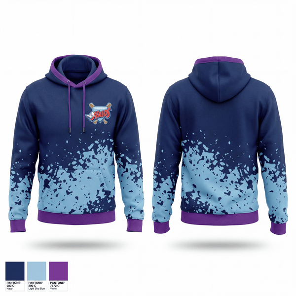 Hoodie, MP Halos, Baseball, Teamtime, Team time, sublimation, custom sports apparel, team uniforms, spirit wear, spiritwear, sports uniforms, custom shirts, team store, custom team store, fundraiser sports, apparel fundraiser