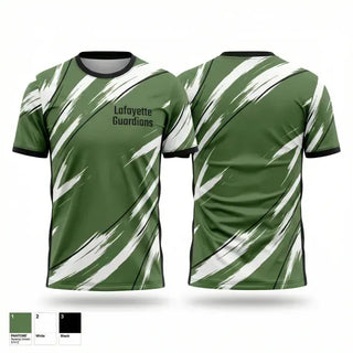 Soft Poly Tee Cotton Like Feel, Lafayette guardians, , Teamtime, Team time, sublimation, custom sports apparel, team uniforms, spirit wear, spiritwear, sports uniforms, custom shirts, team store, custom team store, fundraiser sports, apparel fundraiser