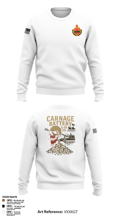 3-16 FA 33498112 Crew Neck Sweatshirt - 2