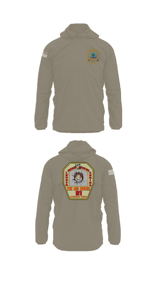 Windbreaker, Midway Fire Station 81, EMS/EMT, Teamtime, Team time, sublimation, custom sports apparel, team uniforms, spirit wear, spiritwear, sports uniforms, custom shirts, team store, custom team store, fundraiser sports, apparel fundraiser