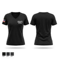 Chemung County Sheriff’s Office Women's Short Sleeve V-neck Shirt - 1
