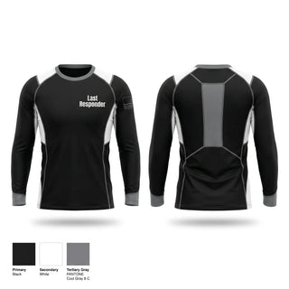 Long Sleeve Performance Shirt, Last Responder, Police, Teamtime, Team time, sublimation, custom sports apparel, team uniforms, spirit wear, spiritwear, sports uniforms, custom shirts, team store, custom team store, fundraiser sports, apparel fundraiser